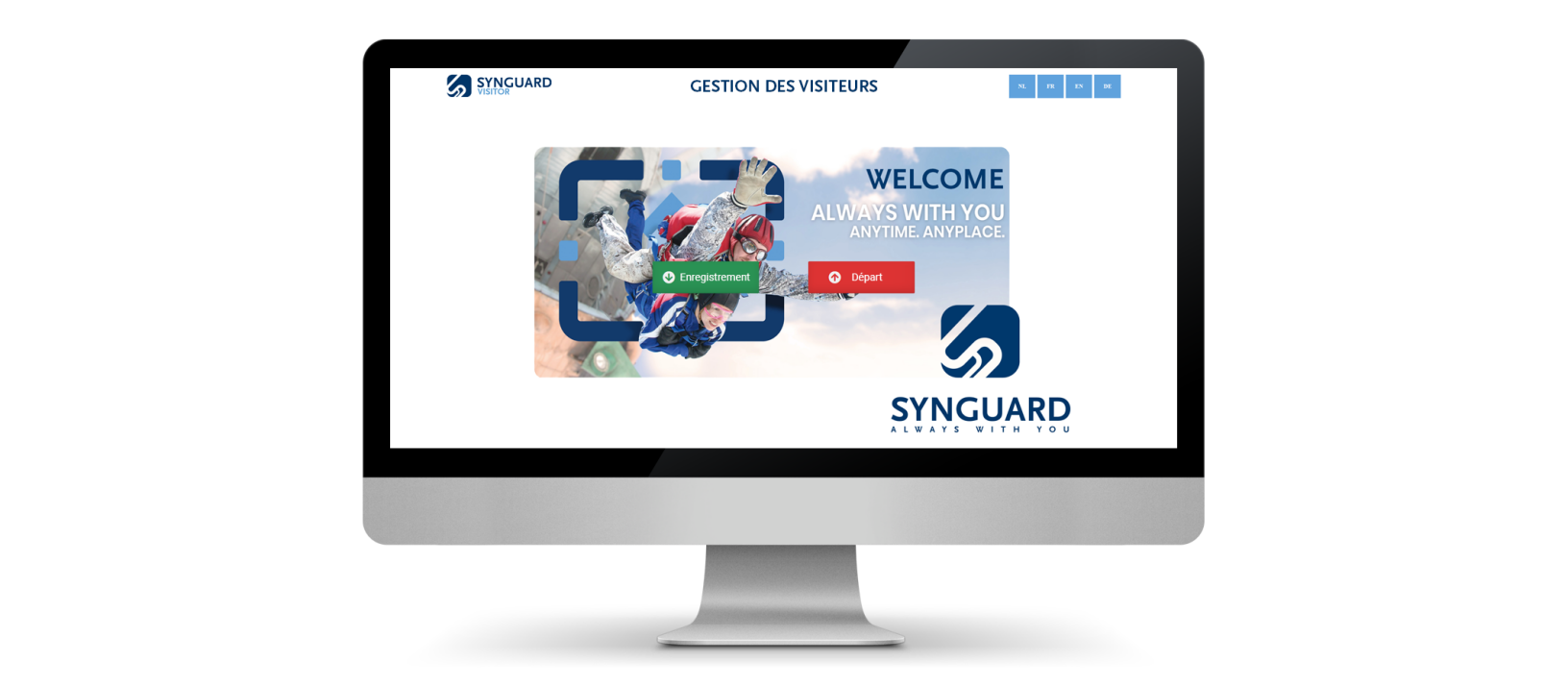 Synguard Enregistrement des visiteurs