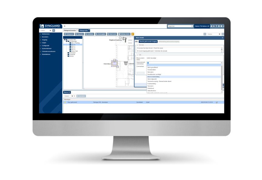 Synguard alarmafhandeling open management platform